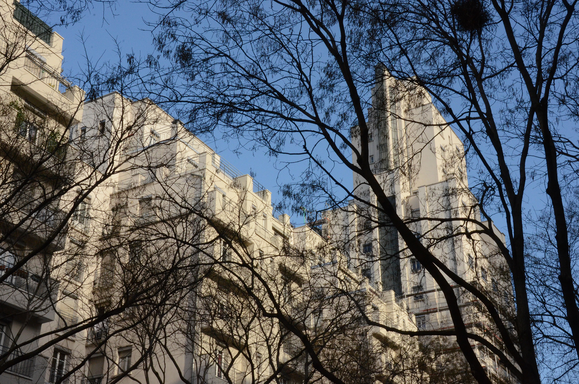 Villeurbanne, quartier des gratte-ciel