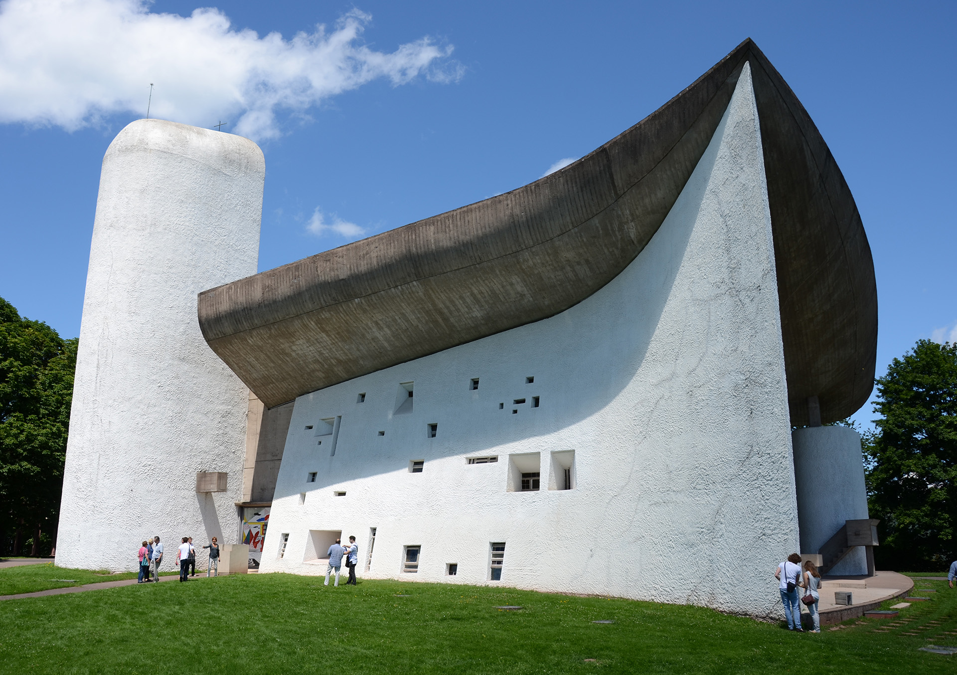 Notre Dame du Haut, Ronchamp, Le Corbusier