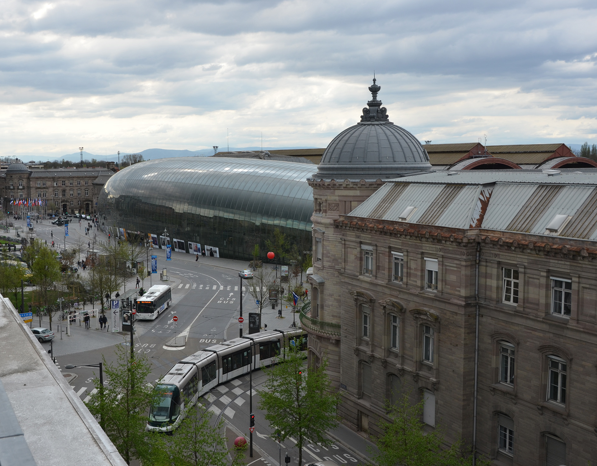 Gare, extension, J.-M. Duthilleul