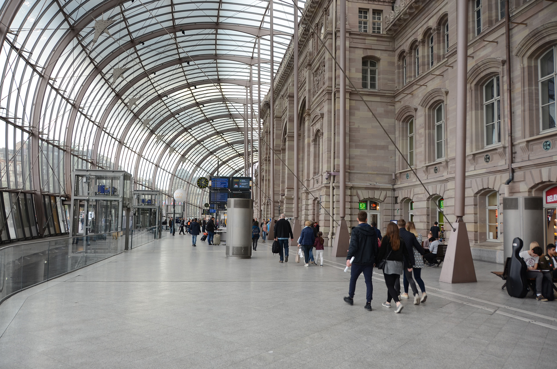 Gare, extension, J.-M. Duthilleul