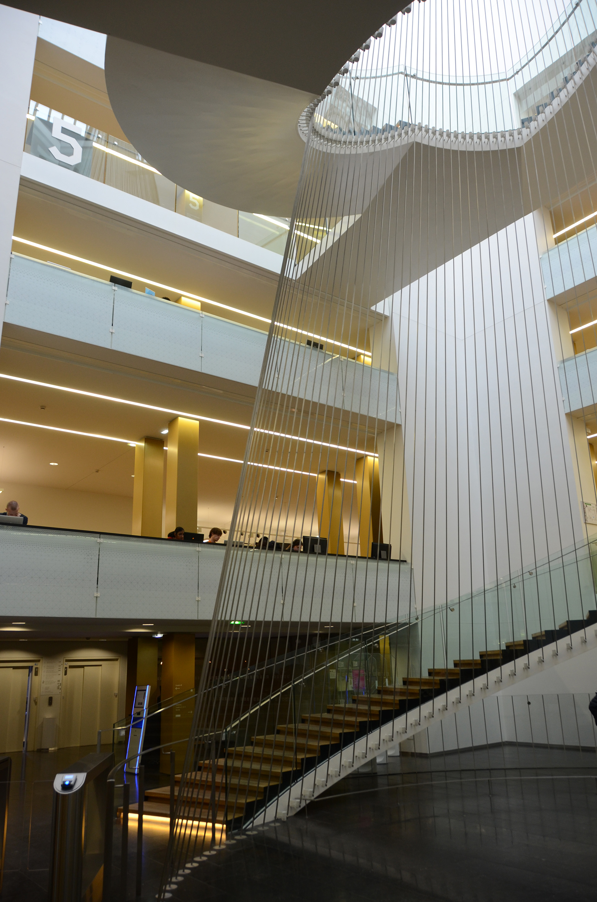 Bibliothèque Nationale Universitaire, restructuration 2016 N. Michelin