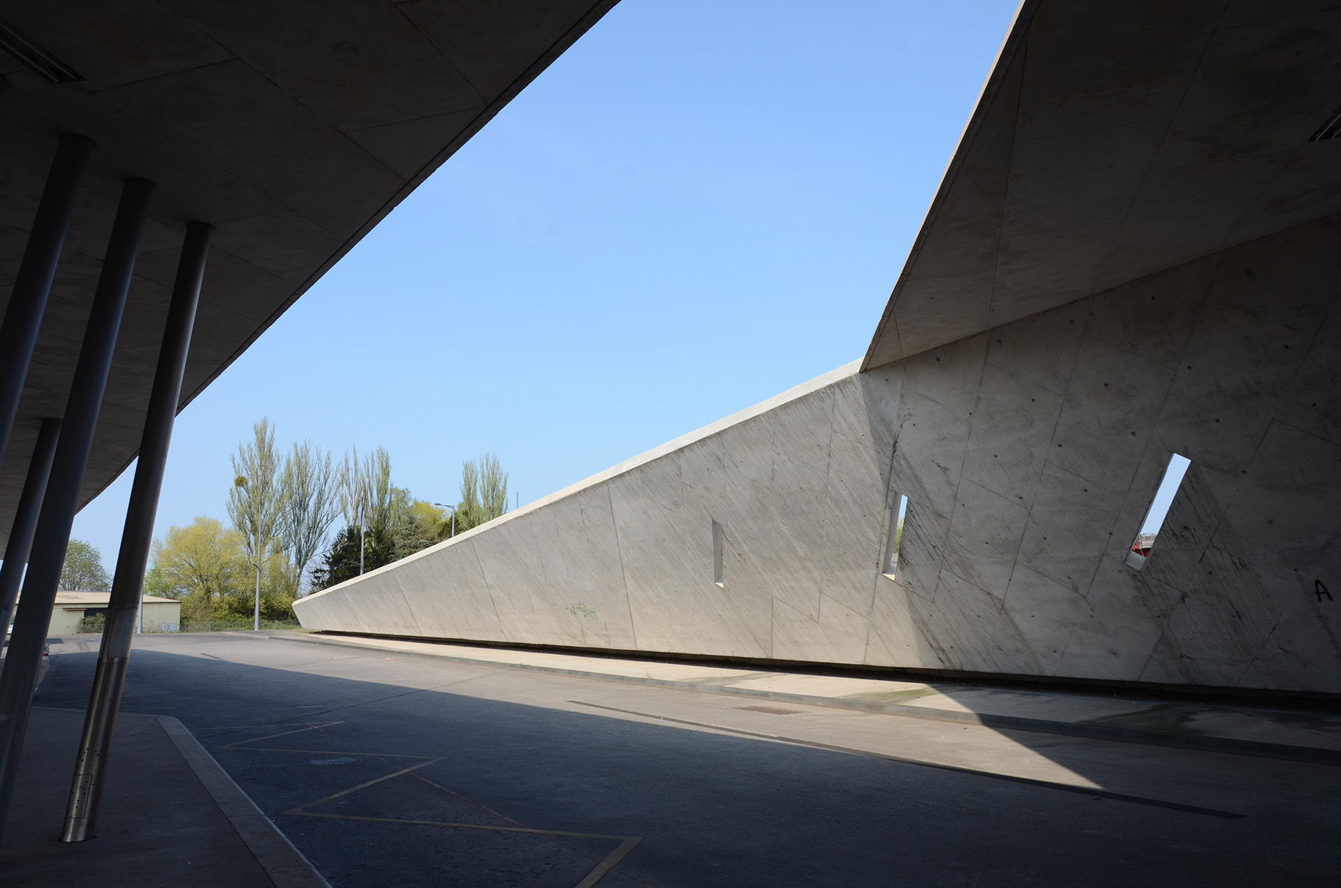 Terminal de tramway de Hoenheim, Z. Hadid